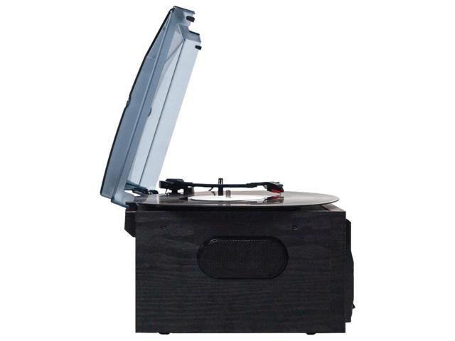Victor Cosmopolitan 8-in-1 Turntable Music Center with Bluetooth, USB & Cassette