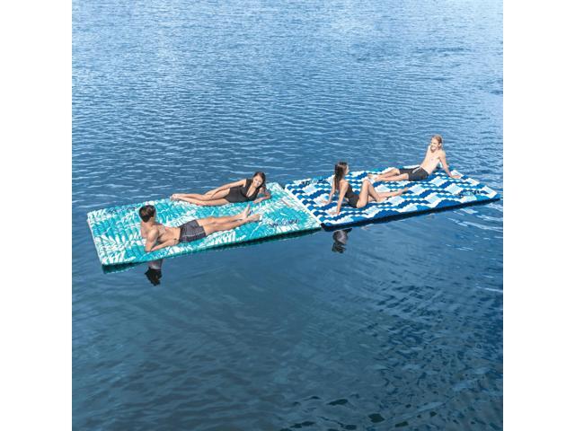 WOW Watersports Teal Palm Leaves Water Walkway