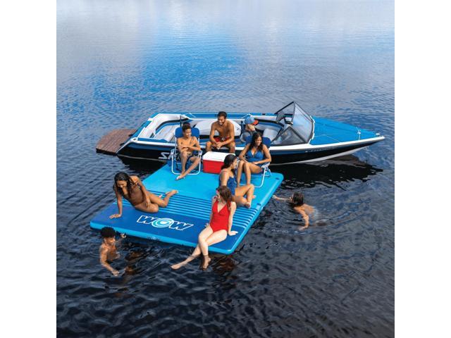 WOW Watersports 8'x5'x6' Drop Stitch Vacation Station Dock