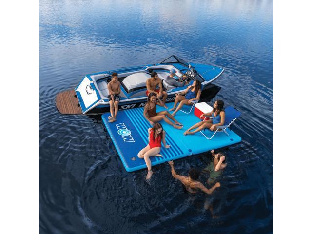 WOW Watersports 8'x5'x6' Drop Stitch Vacation Station Dock