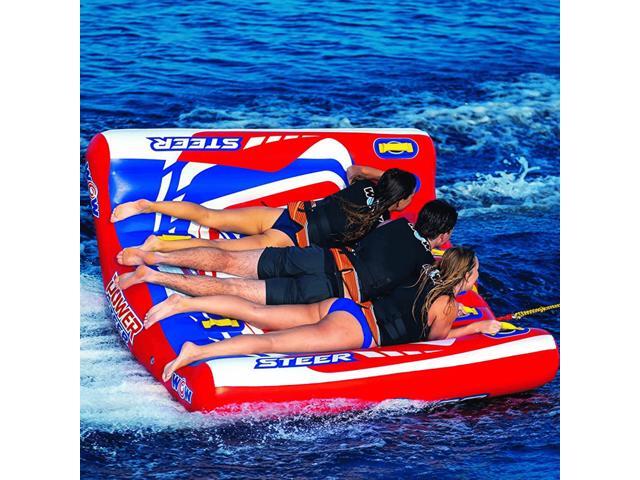 WOW Watersports Power Steer 3 Person 3P Steerable Deck Tube