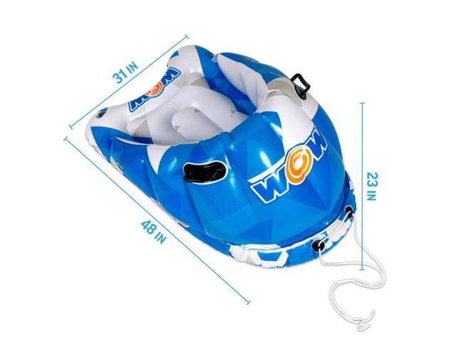 WOW Watersports Snow Tube Bobsled for Kids and Adults