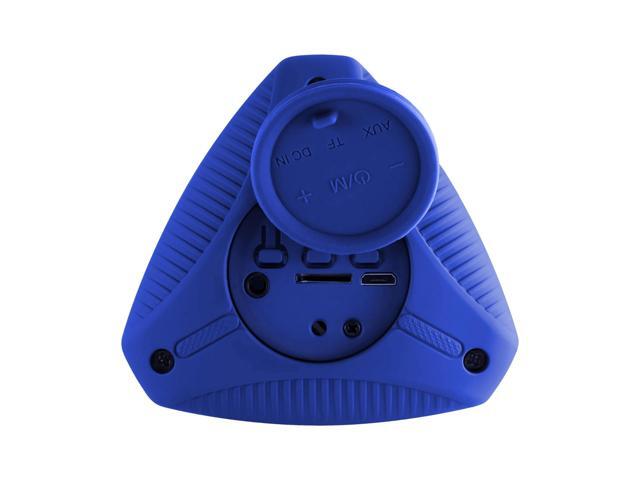 Supersonic IPX6 Water-Resistant Portable BT Speaker with True Wireless Technology Blue