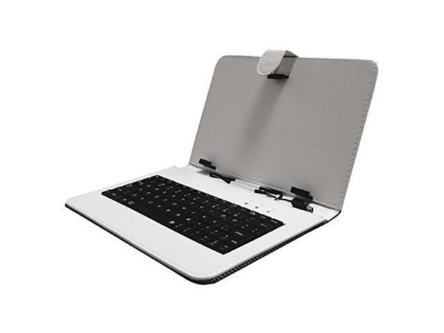 Supersonic 7' Tablet Keyboard and Case White