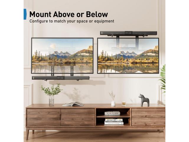 ErgoAV Universal Soundbar Mount Supports up to 13.2lbs