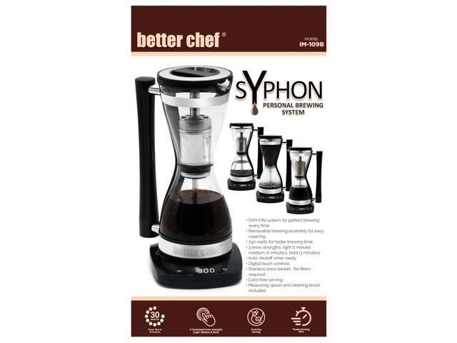 Better Chef Syphon Percolator-Style Personal Coffee Brewing System