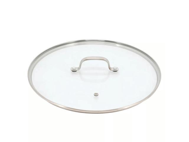 Better Chef 12.5-Inch 3-Ply Stainless Steel Nonstick Wok with Lid