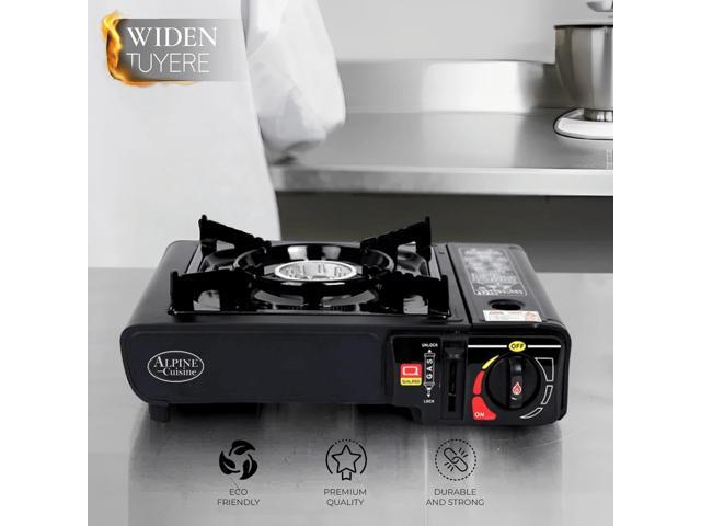 Alpine Cuisine Lightweight Portable Gas Stove for Outdoor and Indoor Cooking
