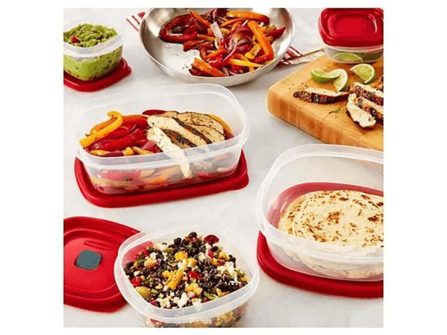 Rubbermaid EasyFindLids 14pc Food Storage Set