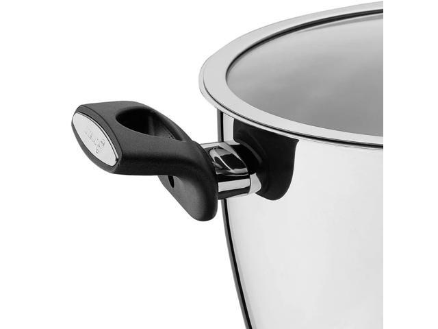 Korkmaz Nora 5.5L Stainless Steel Casserole with Lid