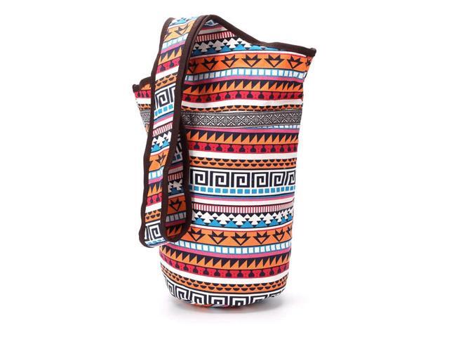 JupiterGear Yoga Mat Carrying Tote Bag with Large Size Pockets Multi-Color