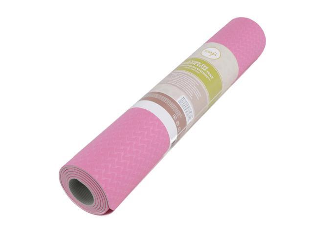 Maji Sports 2-Tone TPE Premium Yoga Mat Pink