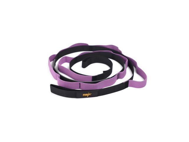 Maji Sports Elastic Yoga Straps With 9 Loops