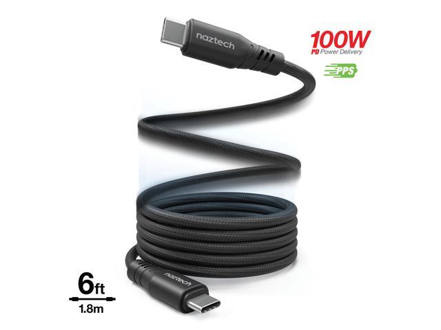 Naztech REcoil USB-C to USB-C Magnetic Cable 6ft