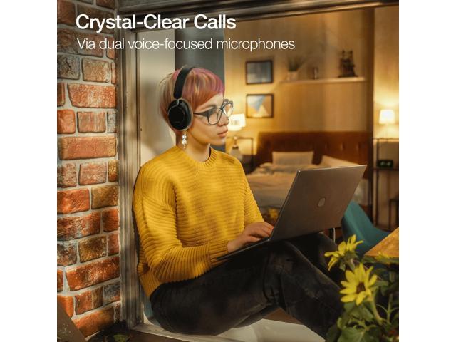 Naztech Aura 360 ANC Wireless Headphones Brown