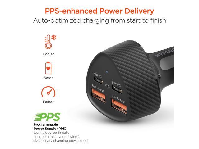 HyperGear Speedboost Quad PD Car Charger