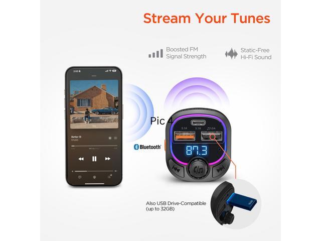 HyperGear IntelliCast Road FM Transmitter Car Charger