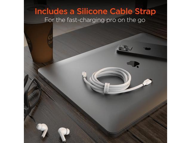 HyperGear Flexi PRO USB-C to USB-C Cable 6ft White