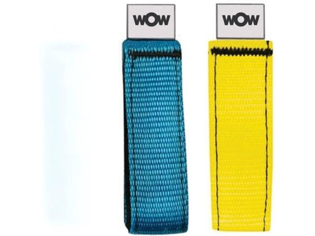 WOW Watersports 12-Inch Secure Multi-Color Velcro Straps 6-Pck