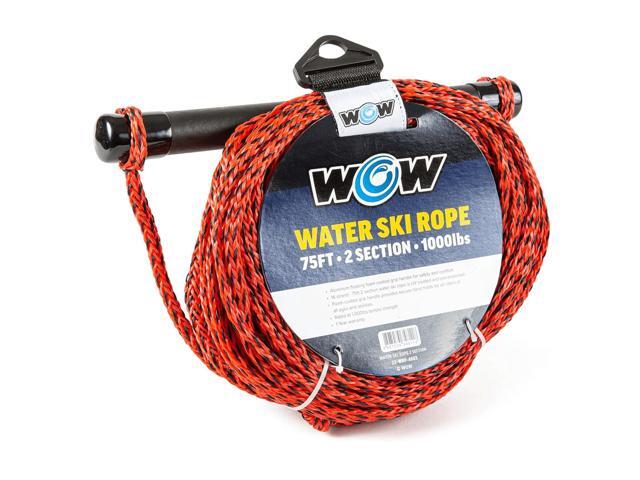 WOW Watersports 75ft 2-Section UV Treated Water Ski Rope