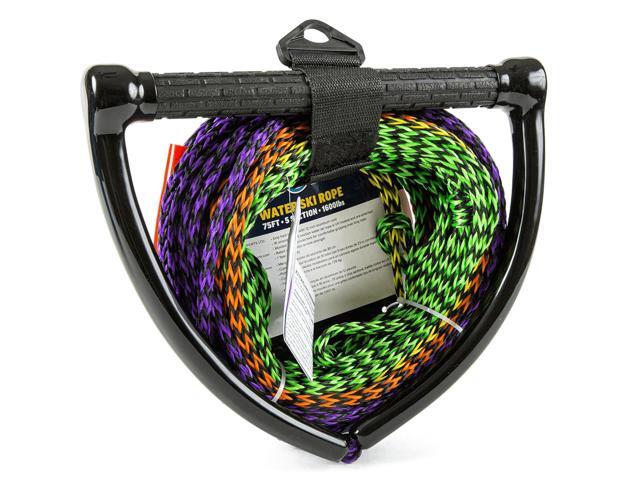 WOW Watersports 75ft 5-Section Pre-Stretched Water Ski Rope