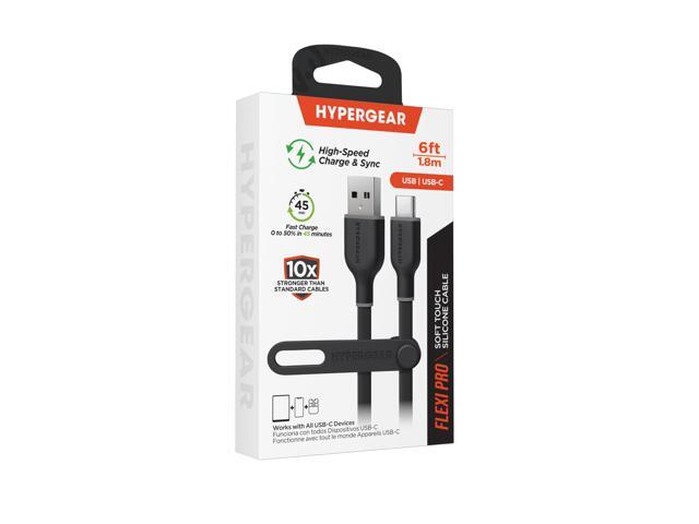 HyperGear Flexi PRO USB to USB-C Cable 6ft