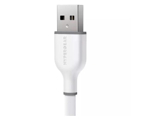 HyperGear Flexi PRO USB to USB-C Cable 6ft White