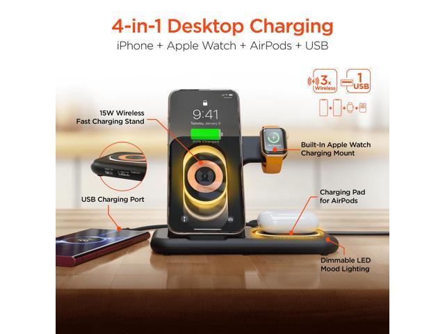 HyperGear 4 in 1 Wireless Charging Stand