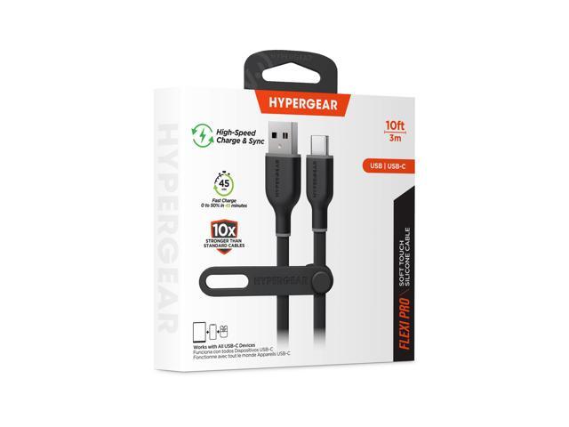 HyperGear Flexi PRO USB to USB-C Cable 10ft