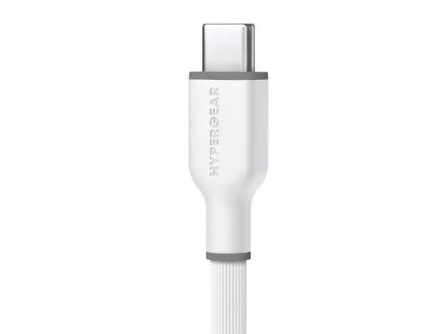 HyperGear Flexi PRO USB to USB-C Cable 10ft White