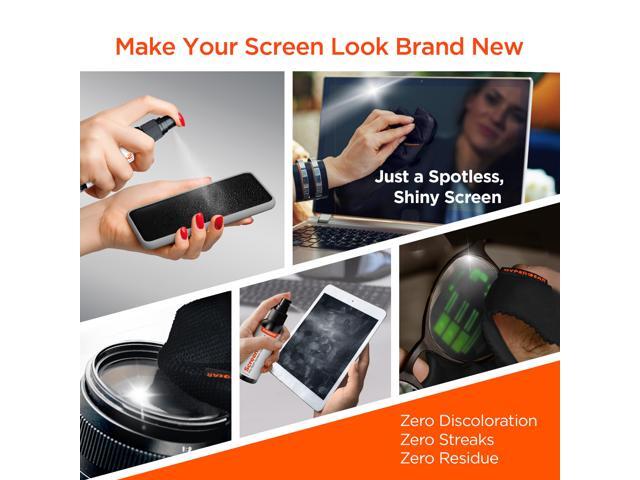 HyperGear ScreenWhiz 3-in-1 Screen Cleaning Kit w Cloth & Solution (15587-HYP) - image 7