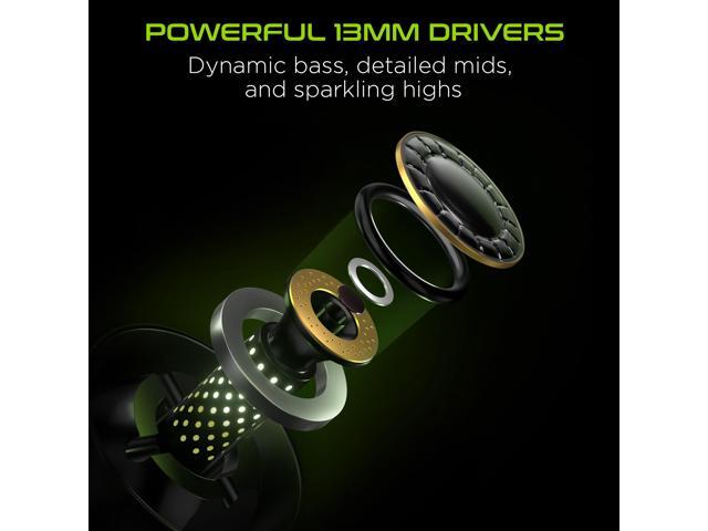 true wireless gaming earbuds with mic, hypergear cobrastrike gaming earbuds with 3d positional audio & 60ms ultra-low latency and quick bluetooth...