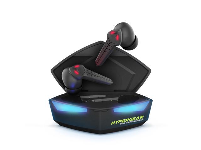 true wireless gaming earbuds with mic, hypergear cobrastrike gaming earbuds with 3d positional audio & 60ms ultra-low latency and quick bluetooth...