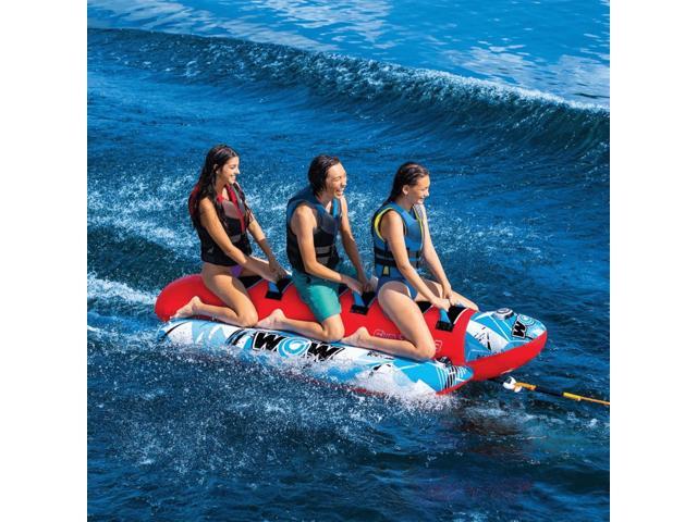 WOW Watersports Sub-Zilla 3-Person 3P Towable