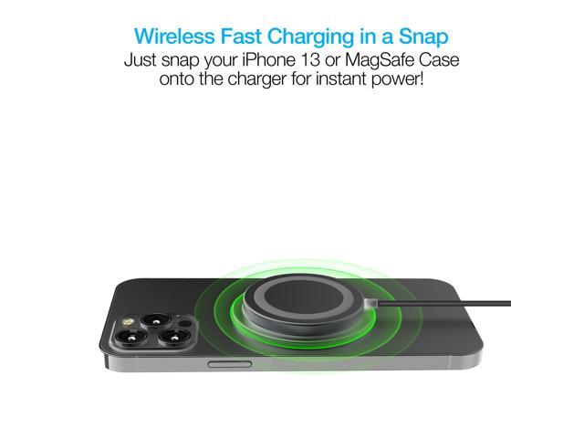 Naztech Alloy Magnetic 15W Wireless Fast Charger