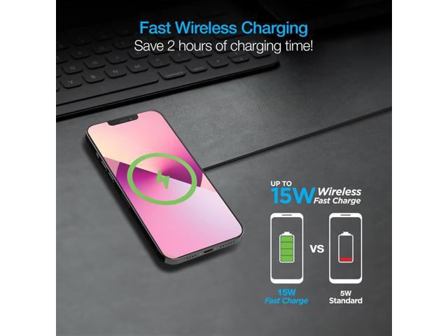 Naztech Alloy Magnetic 15W Wireless Fast Charger