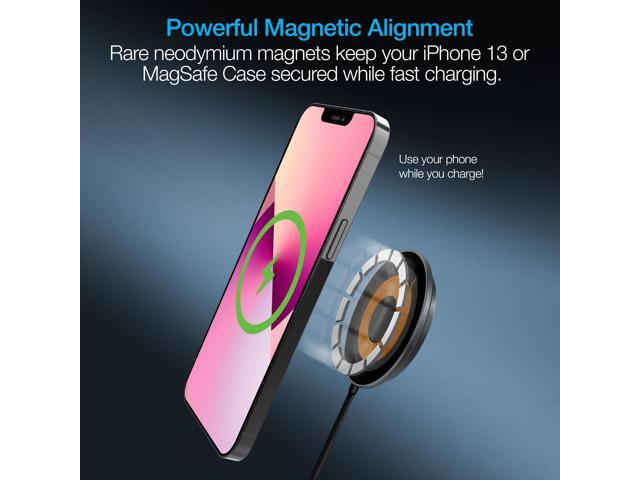 Naztech Alloy Magnetic 15W Wireless Fast Charger