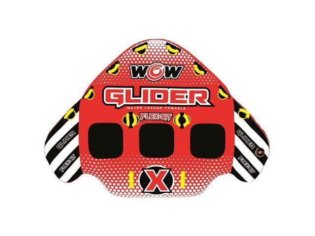 WOW Watersports Glider 3 Person 3P Towable with Flex Seating