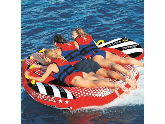 WOW Watersports Glider 3 Person 3P Towable with Flex Seating