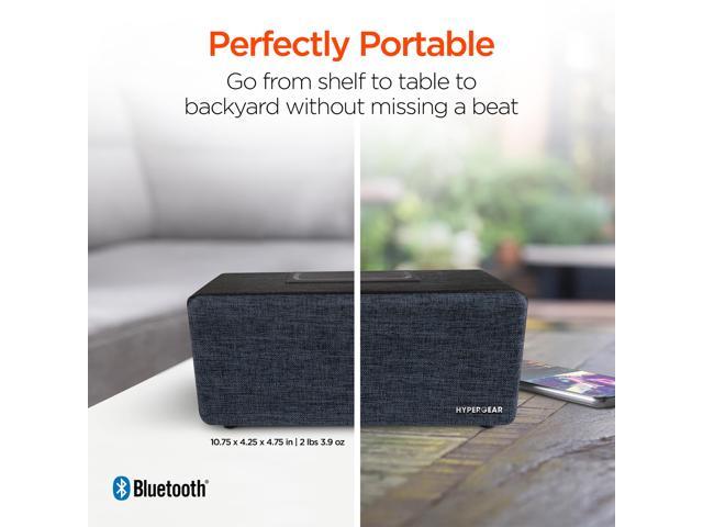 Hypergear 15259 Fabrix 2 8-watt Portable Bluetooth Speaker With Microphone Black - image 6