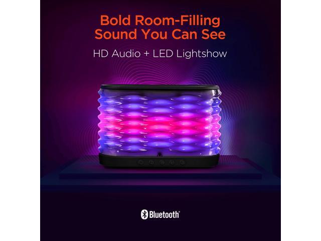 HyperGear LYTE XL Wireless LED Speaker Black - image 2
