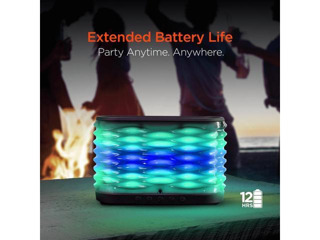 HyperGear LYTE XL Wireless LED Speaker Black - image 3