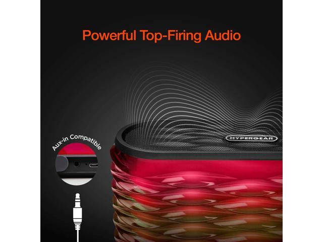 HyperGear LYTE XL Wireless LED Speaker Black - image 4