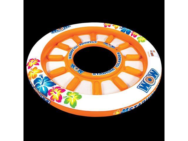 WOW Sports Floating 12 Person Water Lounge And Island - Stadium Islander (14-2090)