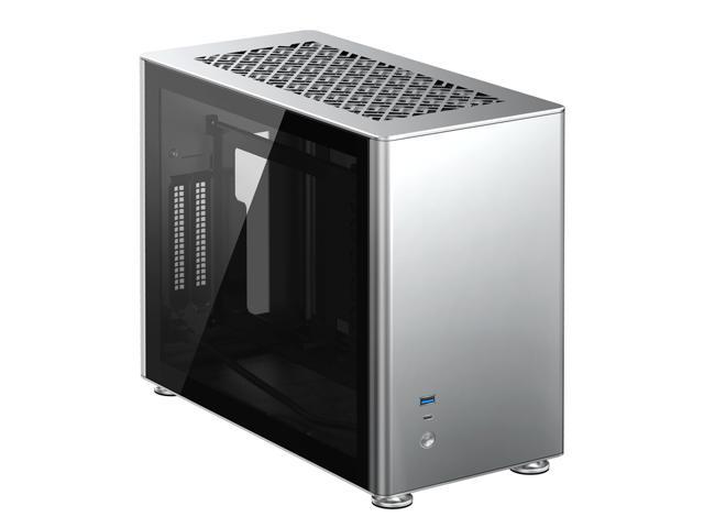 JONSBO A4 Ver1.1 ITX Computer Case Support 240mm Radiator SFX-L PSU 325mm Vertical GPU Vertical Airflow Tempered Glass Side Panel Separated Cabinet.