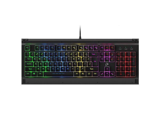 Dareu LK145 Keyboard 104 Key Backlit Ergonomic Office Home Gaming Keyboard Multi-key Without Conflict