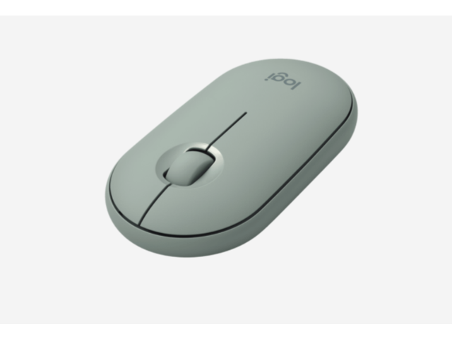Logitech Pebble Wireless Mouse M350 green 3 Buttons 1 x Wheel Logitech USB Receiver Dual (RF / Bluetooth Wireless) High Precision Optical Tracking...