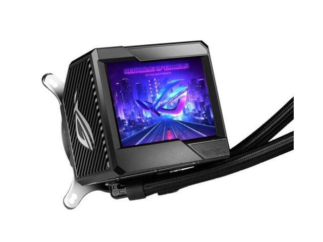 ASUS ROG RYUJIN II 360 AIO Liquid CPU Cooler 360mm Radiator (Three 120mm 4-pin PWM Fans) with Armoury Creat Controls