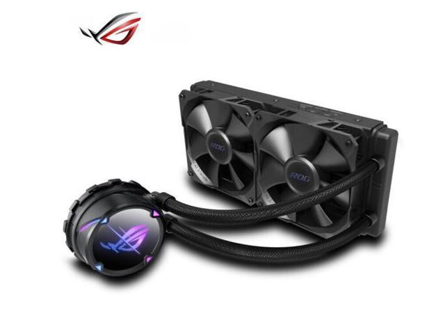 ASUS ROG STRIX LC II 240 AIO Liquid CPU Cooler 360mm Radiator (Two 120mm 4-pin PWM Fans) with Armoury Creat Controls