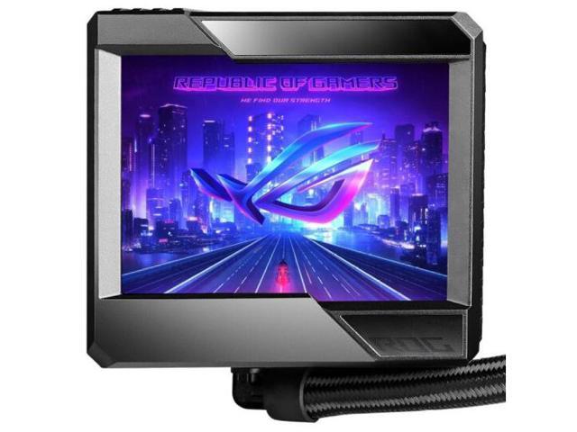 ASUS ROG RYUJIN II 360 AIO Liquid CPU Cooler 360mm Radiator (Three 120mm 4-pin PWM Fans) with Armoury Creat Controls